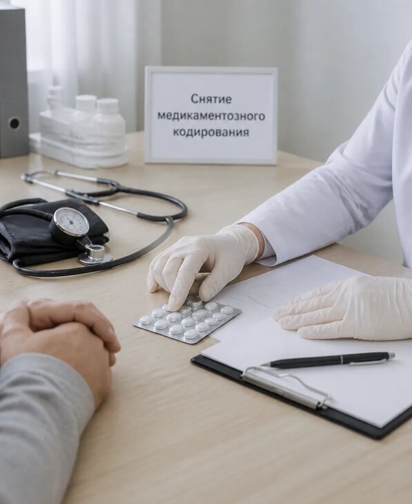 Снятие медикаментозного кодирования в Старом Осколе от 5059 р. | Медзона