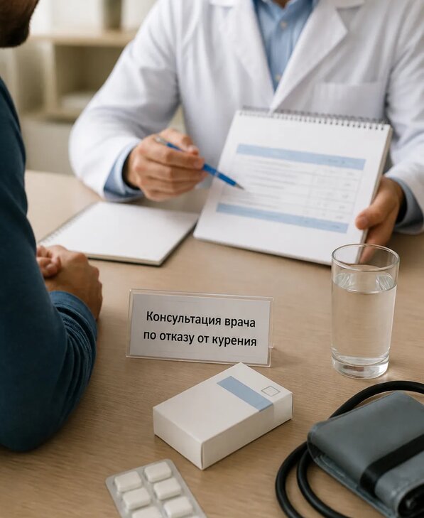 Консультация врача по отказу от курения для взрослых в Старом Осколе
